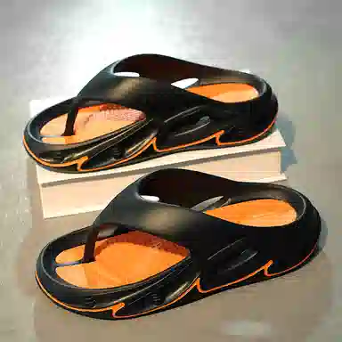 俞兆林 踩屎感简约舒适百搭人字拖鞋 男女同款