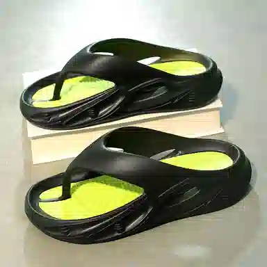 俞兆林 简约时尚个性潮流 防臭防磨防滑人字拖鞋 男女同款