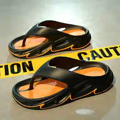 俞兆林 踩屎感简约舒适百搭人字拖鞋 男女同款