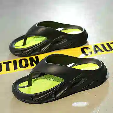 俞兆林 简约时尚个性潮流 防臭防磨防滑人字拖鞋 男女同款