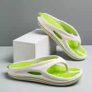 俞兆林 简约风 撞色人字拖鞋 男款