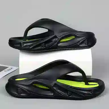 俞兆林 简约时尚个性潮流 防臭防磨防滑人字拖鞋 男女同款