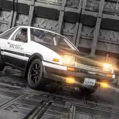 BABYS 1ST AE86 Alloy Car Model
