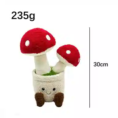 LEWAHON mushroom plush 30cm