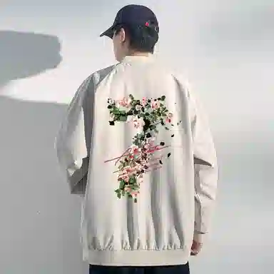 XAFB Vintage Rose Print Jacket