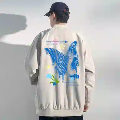 XAFB Vintage Butterfly Bomber Jacket