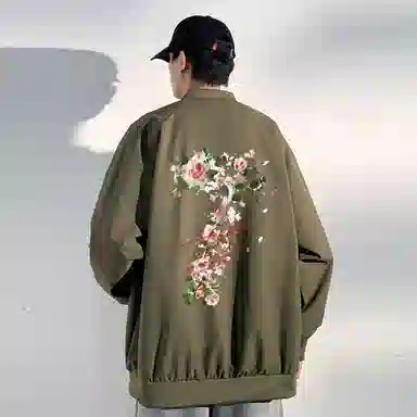 XAFB Vintage Rose Print Jacket