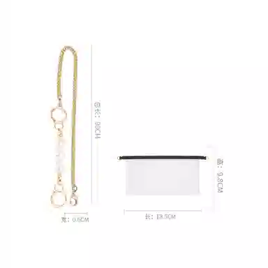 Saint Laurent Sunglasses Chain Strap White