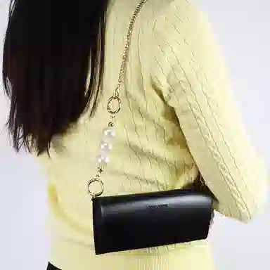 Saint Laurent Sunglasses Chain Strap White