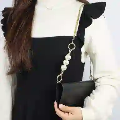 Saint Laurent Sunglasses Chain Strap White