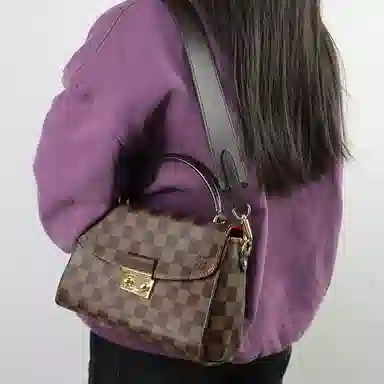 OUIS VUITTON Croisette Damier Ebene