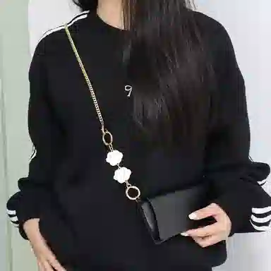 Saint Laurent Sunglasses Chain Strap White