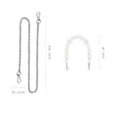 MLB Chain Strap Bucket Bag Pearl DIY Replacement