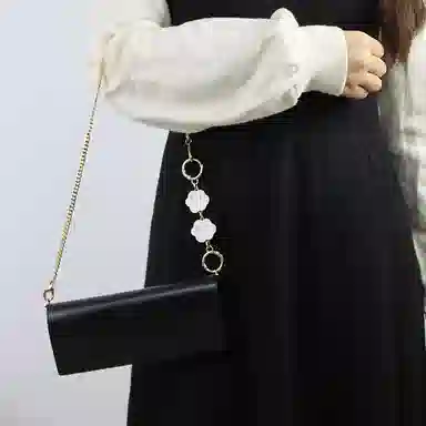 Saint Laurent Sunglasses Chain Strap White