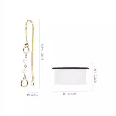 Saint Laurent Sunglasses Chain Strap White