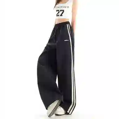 如续 经典双杠撞色设计速干休闲裤 女款