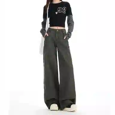 如续 简约时尚潮流牛仔裤 女款