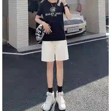 如续 休闲简约通勤时尚牛仔短裤 女款