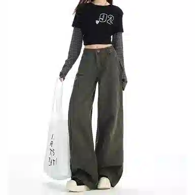 如续 简约时尚潮流牛仔裤 女款