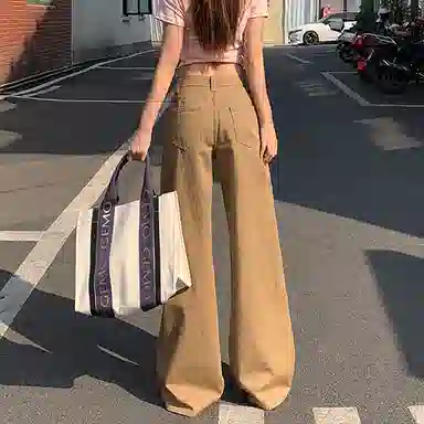 如续 时尚气质清新简约牛仔裤 女款