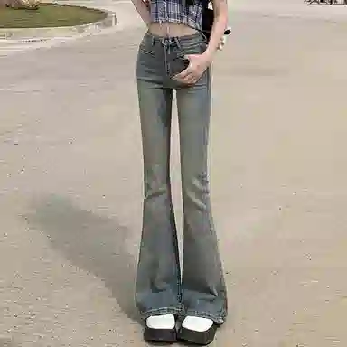 如续 百搭水洗修身简约舒适牛仔裤 女款