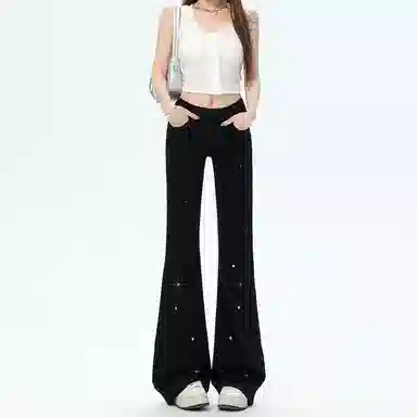 如续 简约通勤优雅牛仔裤 女款