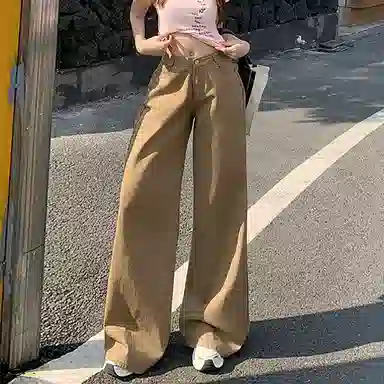 如续 时尚气质清新简约牛仔裤 女款