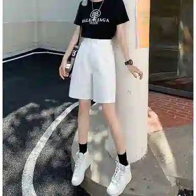 如续 休闲简约通勤时尚牛仔短裤 女款