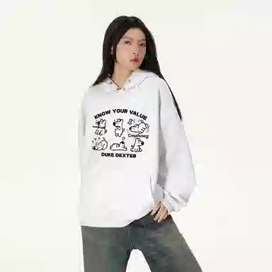 Duke+Dexter Hoodie Logo Print