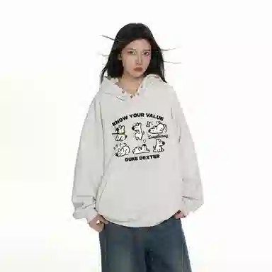 Duke+Dexter Hoodie Logo Print