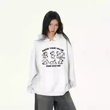 Duke+Dexter Hoodie Logo Print