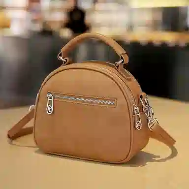 戈兰黛 轻便百搭双隔层 牛皮 手提包 女款 多色