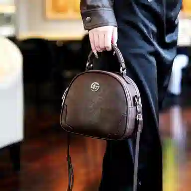 戈兰黛 轻便百搭双隔层 牛皮 手提包 女款 多色