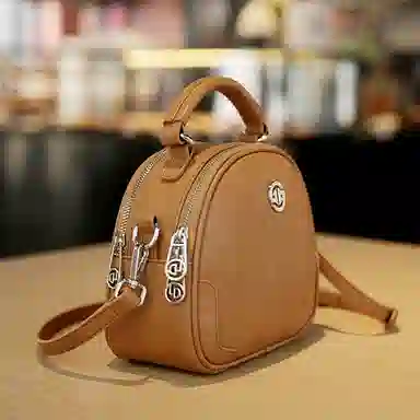 戈兰黛 轻便百搭双隔层 牛皮 手提包 女款 多色