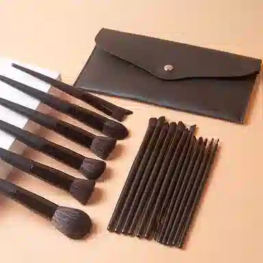 悦初美  高品质实木柄化妆刷 修容打底定妆清洁柔软亲肤贴合轮廓