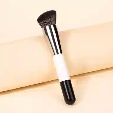 悦初美  黑白斜头粉底刷 修容