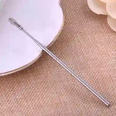 简应舒 螺旋挖耳勺 不锈钢