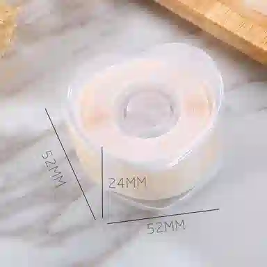 简应舒 免胶水网纱双眼皮贴 蕾丝橄榄型