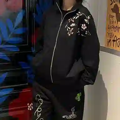 Nike Club Logo Embroidered Jacket