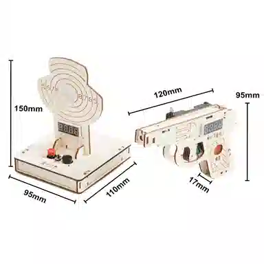 锦象鹤 激光打靶装置 其他拼装模型