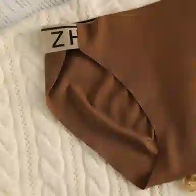 宜而爽 无痕抑菌不夹臀三角透气轻薄亲肤柔软舒适简约提臀收腹内裤 女款