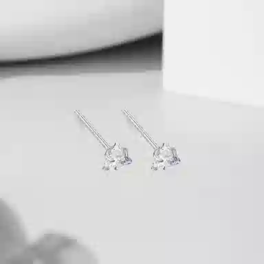 EGX Zircon Stud Earrings