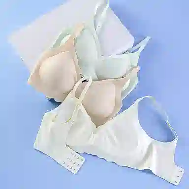 俞兆林 收副乳无痕聚拢调整型上托防下垂薄款美背无钢圈文胸 女款 组合装