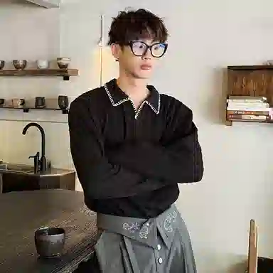 MEIPIN TANG cleanfitTPolo