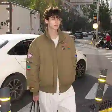 DUKE+DEXTER Aviator Puffer Jacket