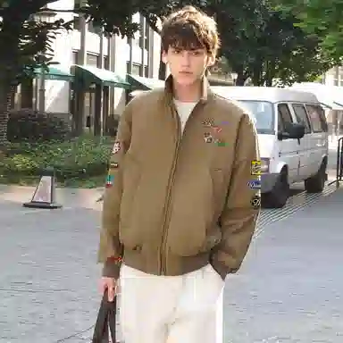 DUKE+DEXTER Aviator Puffer Jacket