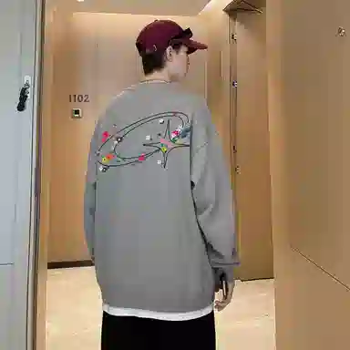 DUKE+DEXTER V-Neck Knit Sweater