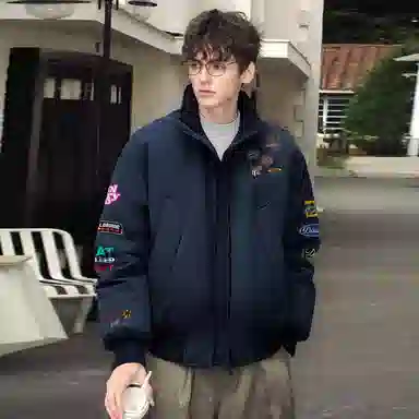 DUKE+DEXTER Aviator Puffer Jacket