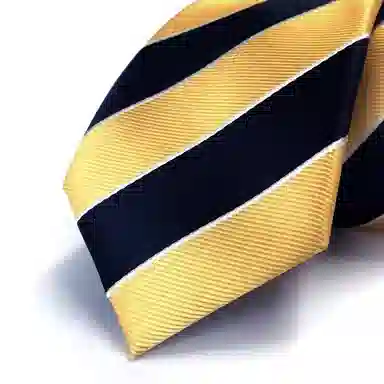 红豆 手打款条纹高端结婚新郎商务正装西装 涤纶丝 领带 男款