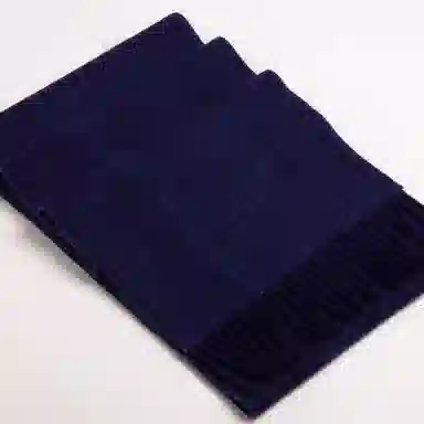 红豆 简约大气舒适保暖 混纺 绒线围巾 男款